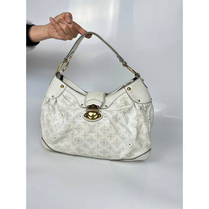 Louis Vuitton White Monogram Mahina Solar PM