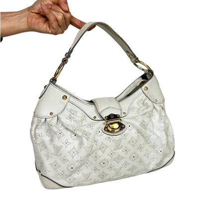 Louis Vuitton White Monogram Mahina Solar PM