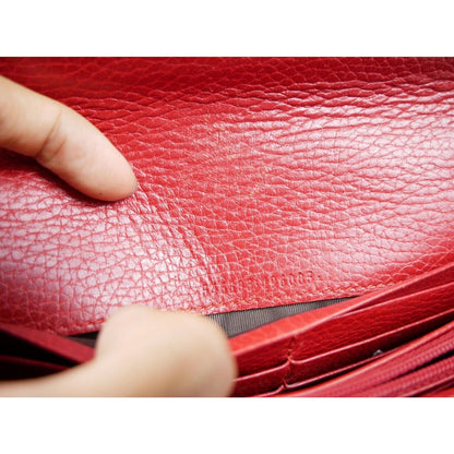 Gucci Marmont Wallet Red Shoulder Bag