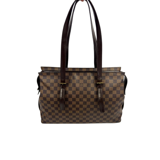 Louis Vuitton Paris Chelsea Damier Ebene Tote