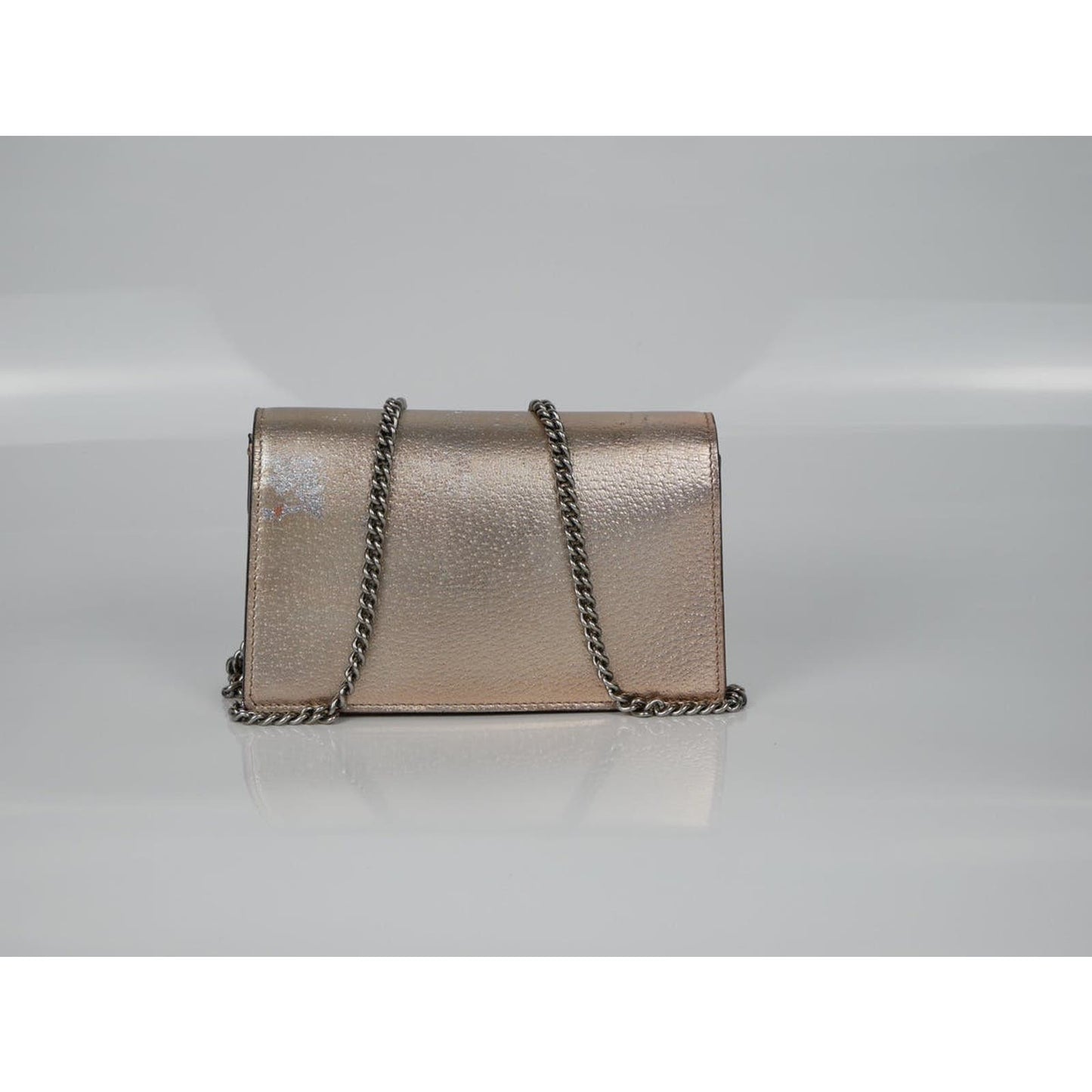 Champagne Metallic Dionysus Rose Pink Shoulder Crossbody Bag