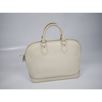 Louis Vuitton Alma PM Epi Ivory Handbag