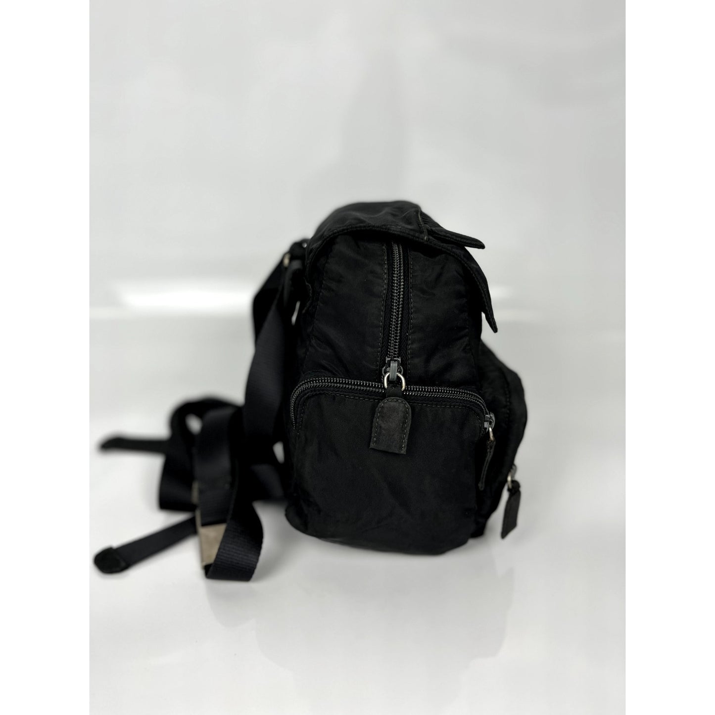 Prada Mini Nylon Backpack Nano Bag