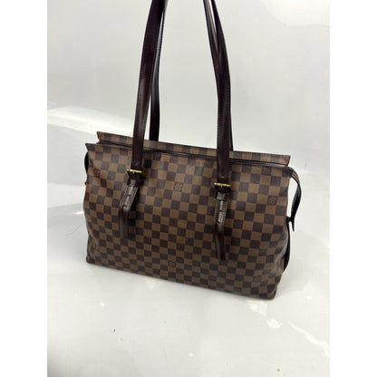 Louis Vuitton Paris Chelsea Damier Ebene Tote