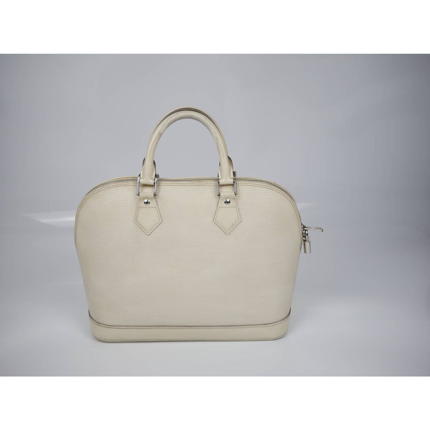 Louis Vuitton Alma PM Epi Ivory Handbag