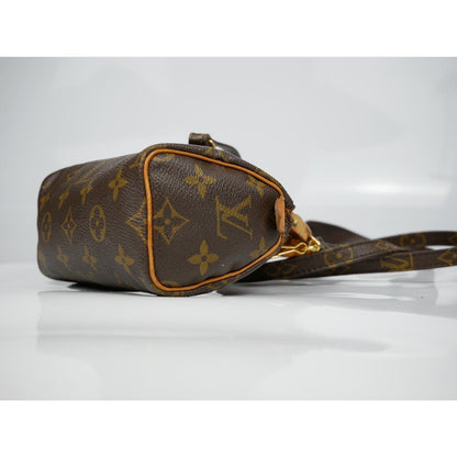 Louis Vuitton Nano Mini Speedy Shoulder Hand Bag