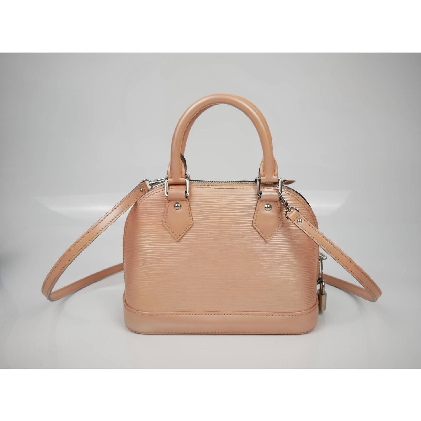 Louis Vuitton Alma BB Rose Trianon Epi Leather