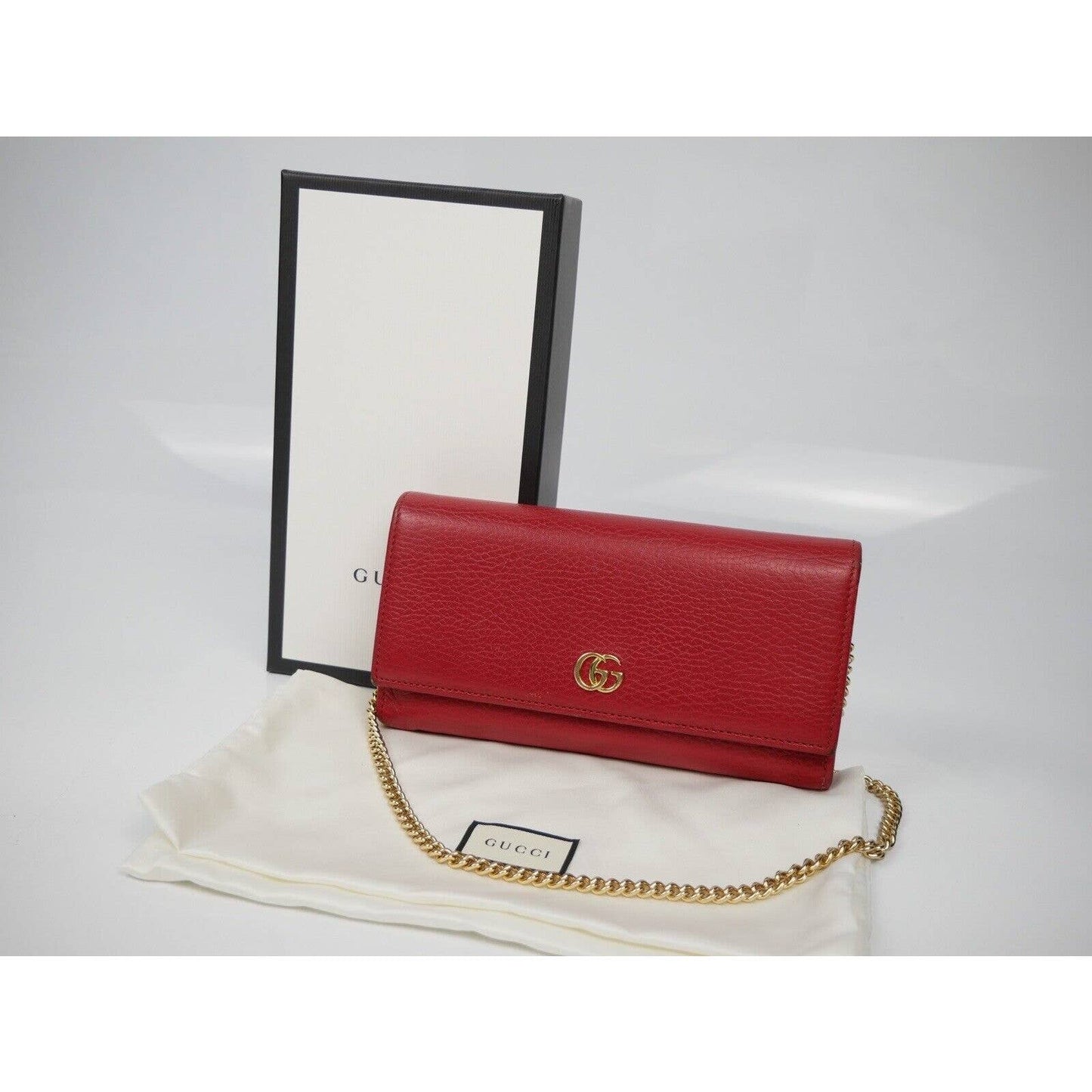 Gucci Marmont Wallet Red Shoulder Bag