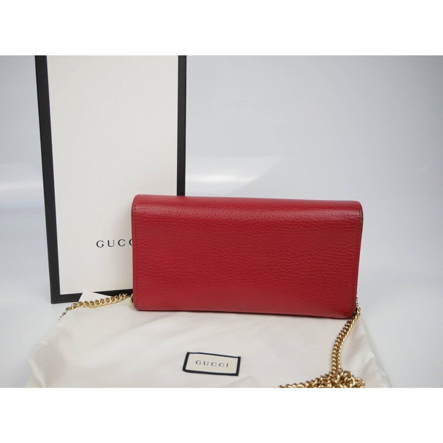 Gucci Marmont Wallet Red Shoulder Bag