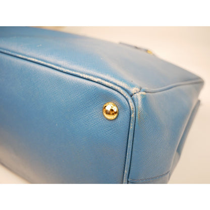 Prada Galleria Cobalto Blue Saffiano Leather Bag