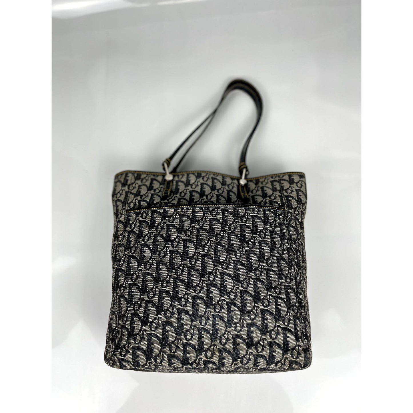 Dior Trotter Monogram Canvas Tote Bag