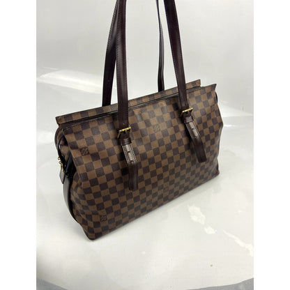 Louis Vuitton Paris Chelsea Damier Ebene Tote