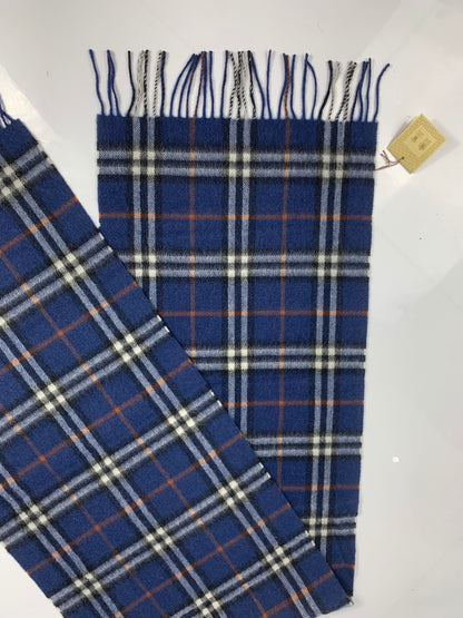 Burberry Classic Check Blue Scarf