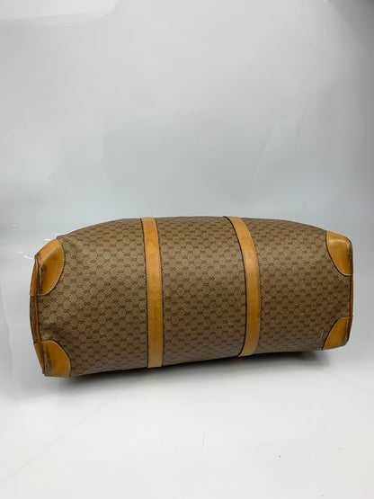 Gucci Monogram Boston Beige Duffle