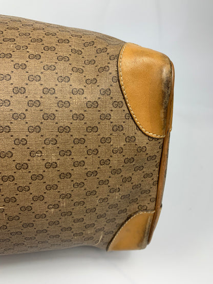 Gucci Monogram Boston Beige Duffle