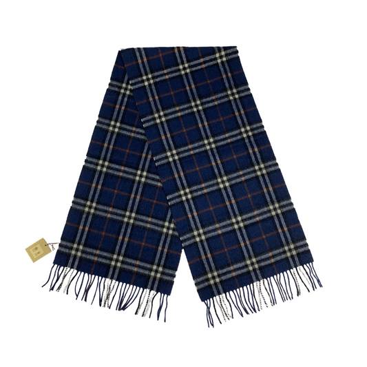 Burberry Classic Check Blue Scarf